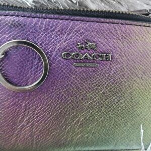Gently worn key chain coach purse
